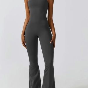 Elegant Gray Women's Jumpsuit